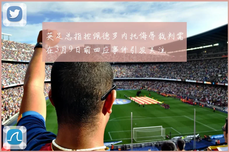 英足总指控佩德罗内托侮辱裁判需在3月9日前回应事件引发关注